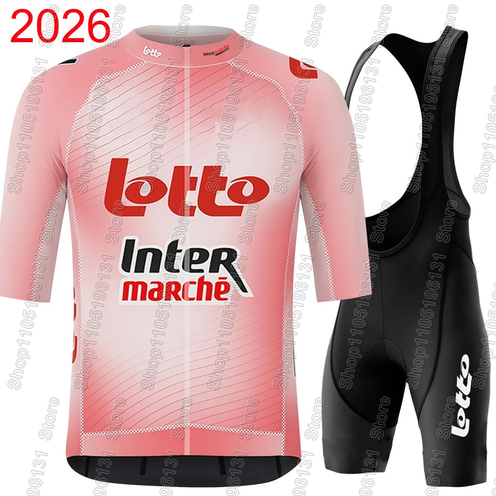 Cycling Commuter Shorts - Lotto Intermarché 2026 Set Jersey Bersepeda