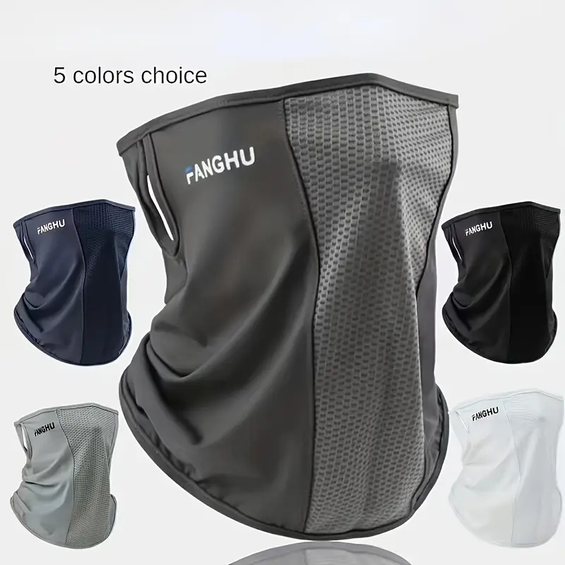 Cycling Loop - Masker Setengah Wajah Berbahan Jaring, Ringan,