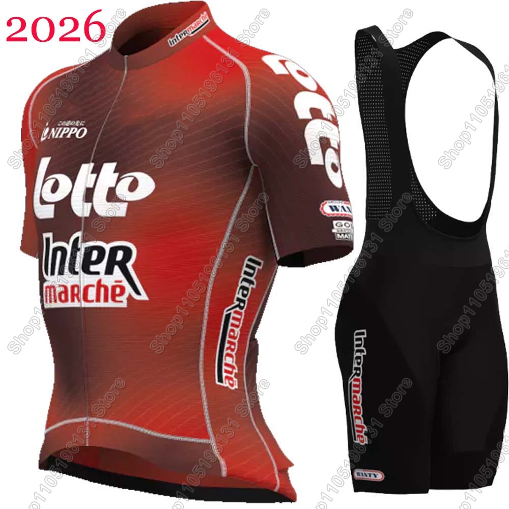 Cycling Commuter Shorts - Set Jersey Lotto Cycling 2026 Pria