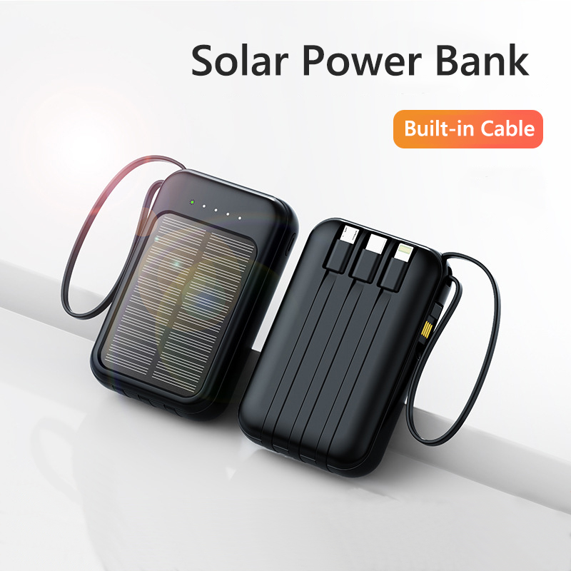 Usb Charger Dynamo - Power Bank Tenaga Surya 50000mAh dengan