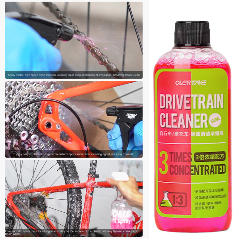 Grease Waterproof Bike - Pembersih Drivetrain sepeda 100ml, pembersih rantai