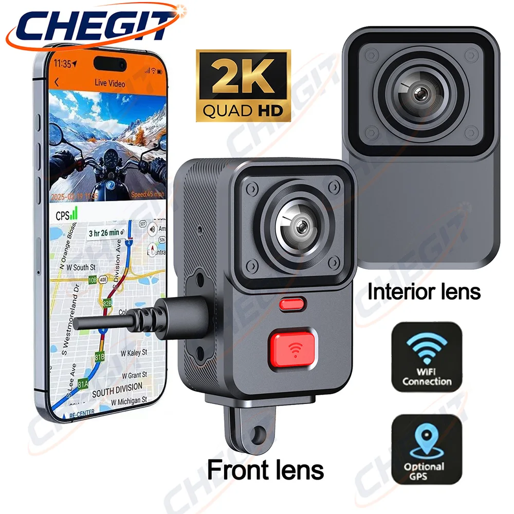 Cycling Loop - 2 Kamera DVR Motor 2K HD