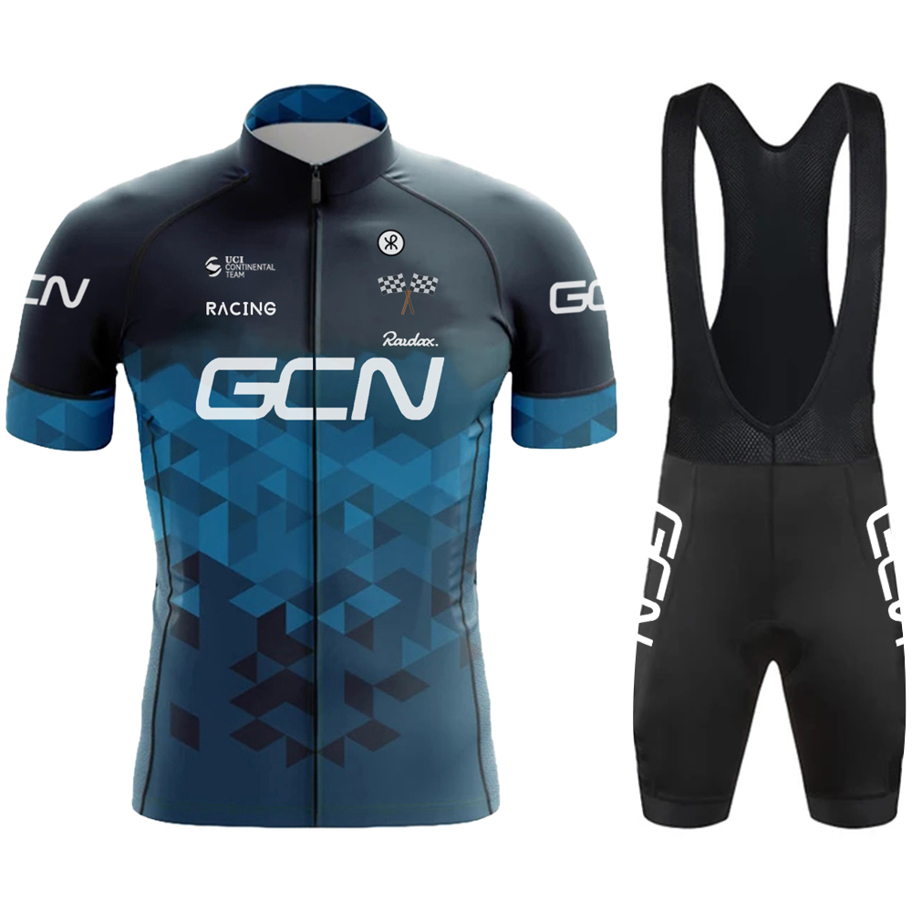 Cycling Commuter Shorts - RAUDAXGCN setelan bersepeda lengan pendek, setelan