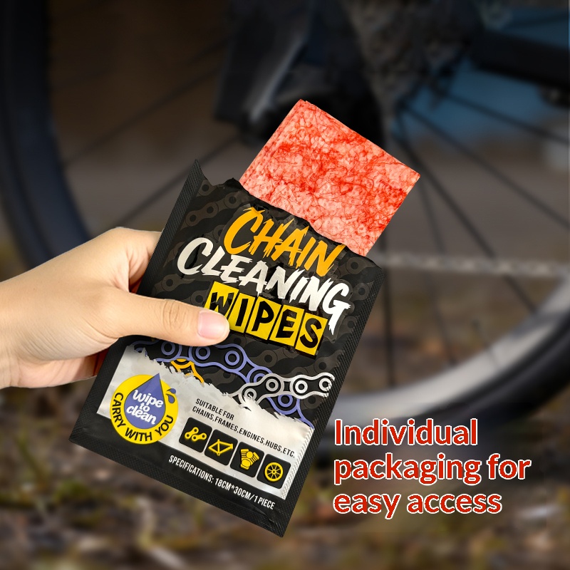 Grease Waterproof Bike - Tisu Pembersih Rantai Sepeda Dapat Digunakan