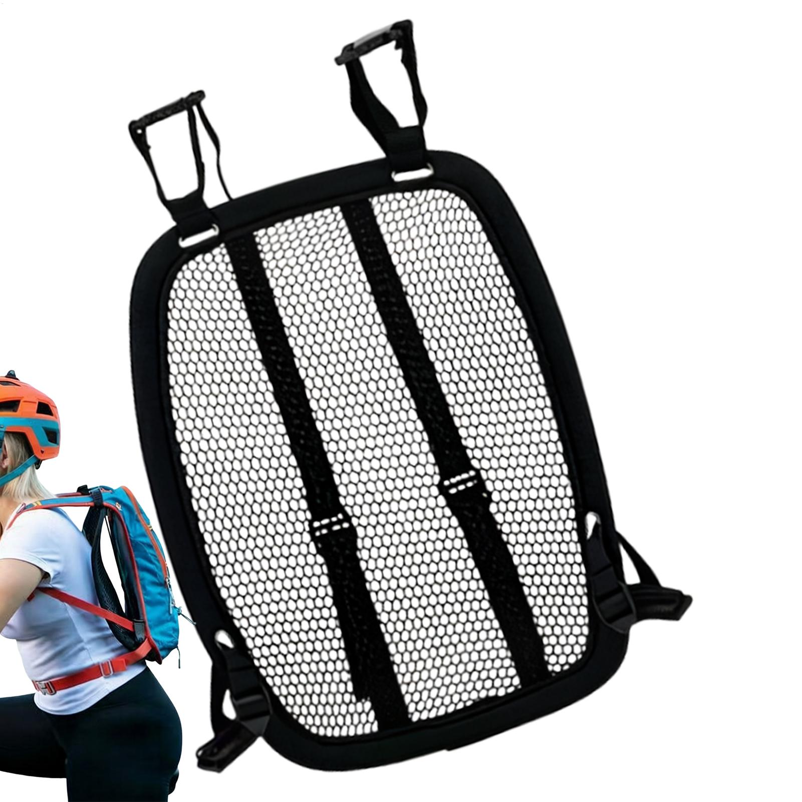 Cycling Commute Backpack - Bantalan Ventilasi Ransel Ergonomis Panel Belakang