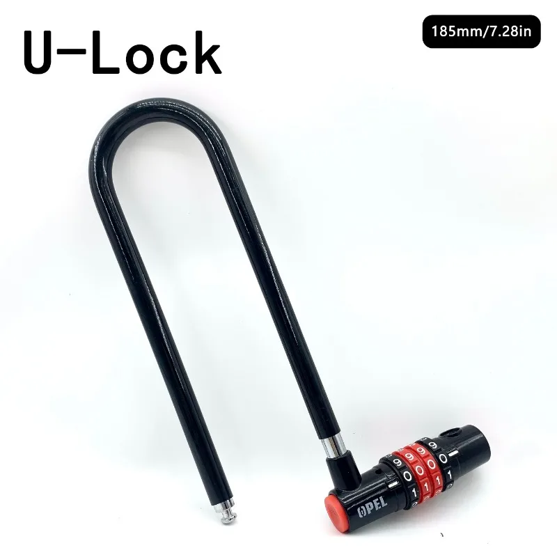 185mm/173mm/50mm Gembok U Bent - U Lock Heavy Duty ulasan dan harga