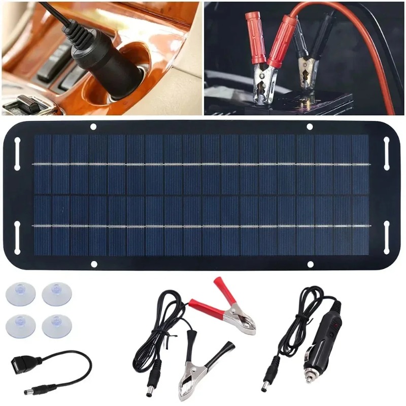 Kit Panel Surya 12V IP65 Tahan - Usb Charger Dynamo ulasan dan harga