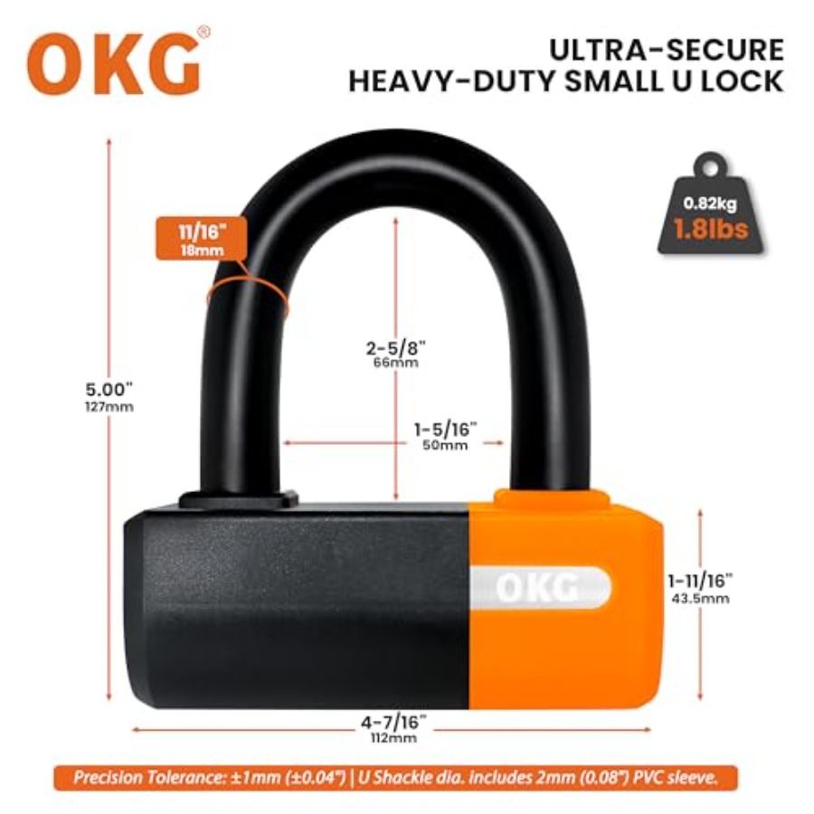 Kunci U Kecil OKG Heavy Duty 1 - U Lock Heavy Duty ulasan dan harga