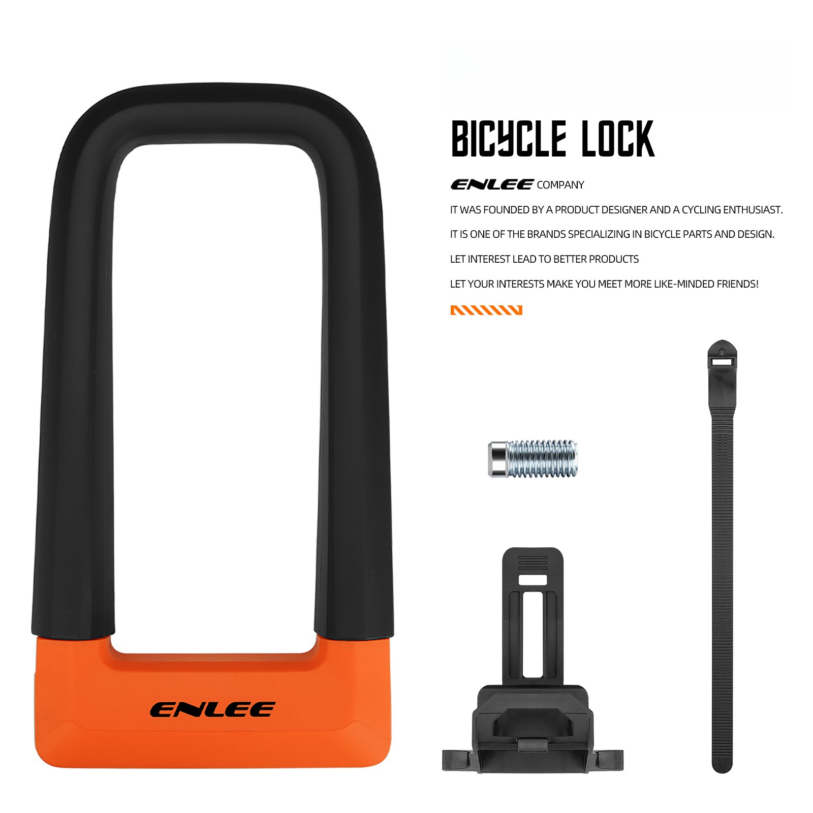 ENLEE Kunci U Anti Maling Untu - U Lock Heavy Duty ulasan dan harga