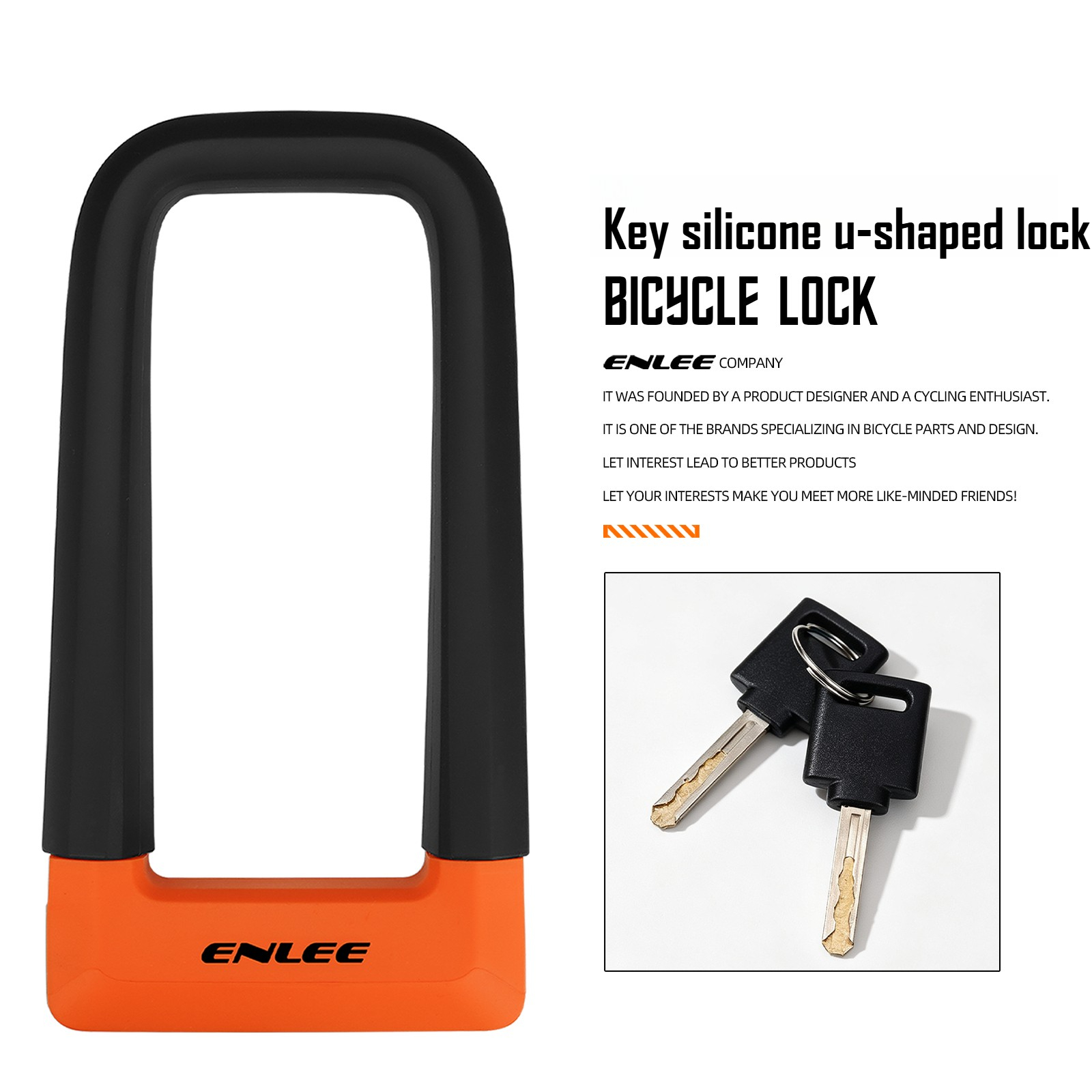 ENLEE Kunci U Anti Maling Untu - U Lock Heavy Duty ulasan dan harga