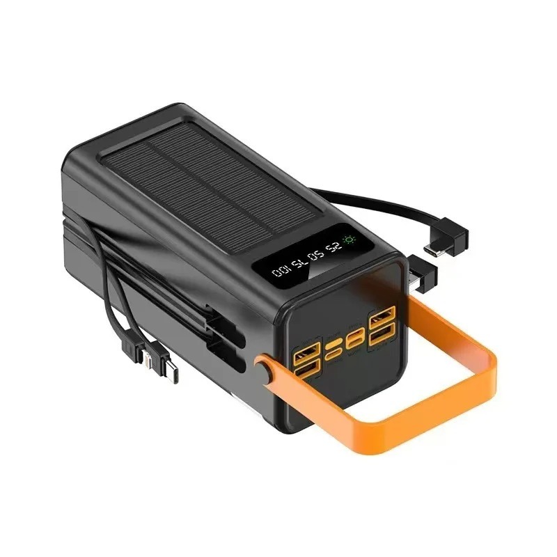 Power Bank Tenaga Surya 80000m - Usb Charger Dynamo ulasan dan harga
