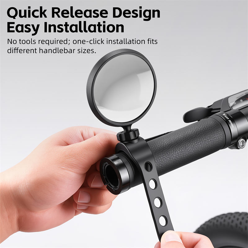 Kaca Spion Sepeda Sudut Lebar  - Mirror Handlebar Convex ulasan dan harga