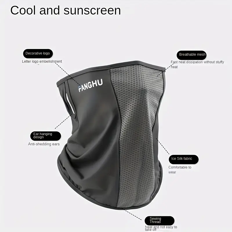 Masker Setengah Wajah Berbahan - Cycling Loop ulasan dan harga
