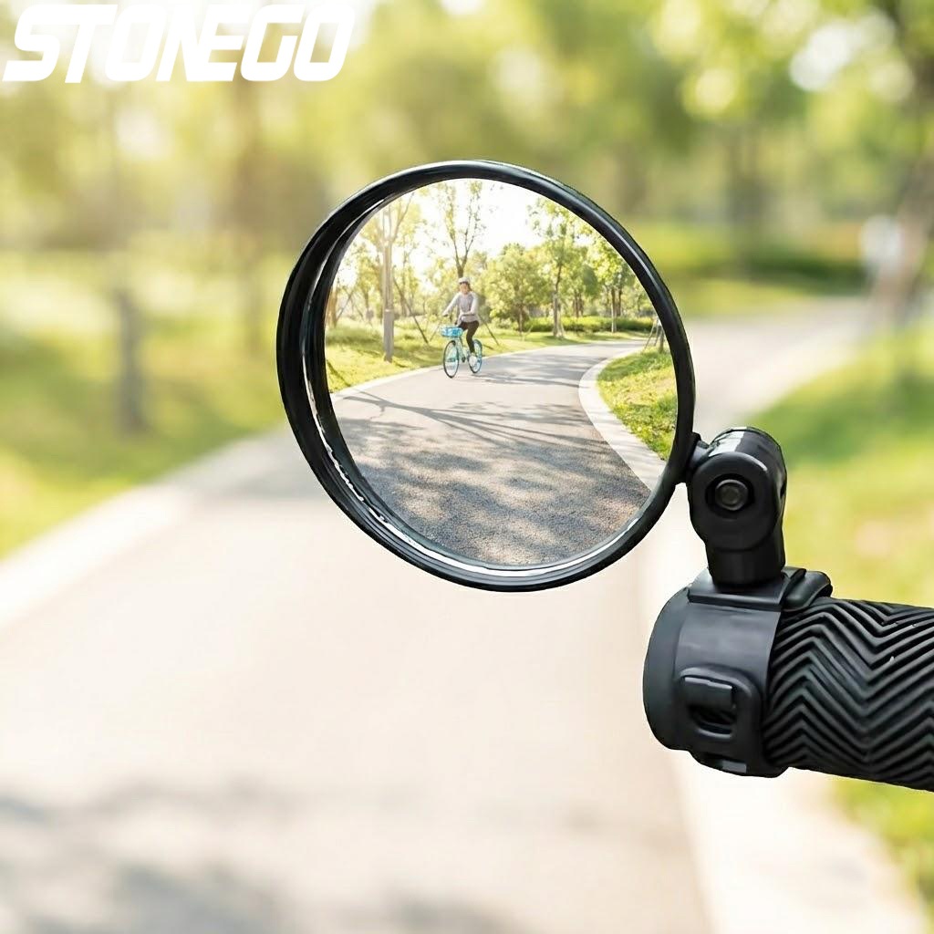 Kaca Spion Sepeda yang Dapat D - Mirror Handlebar Convex ulasan dan harga