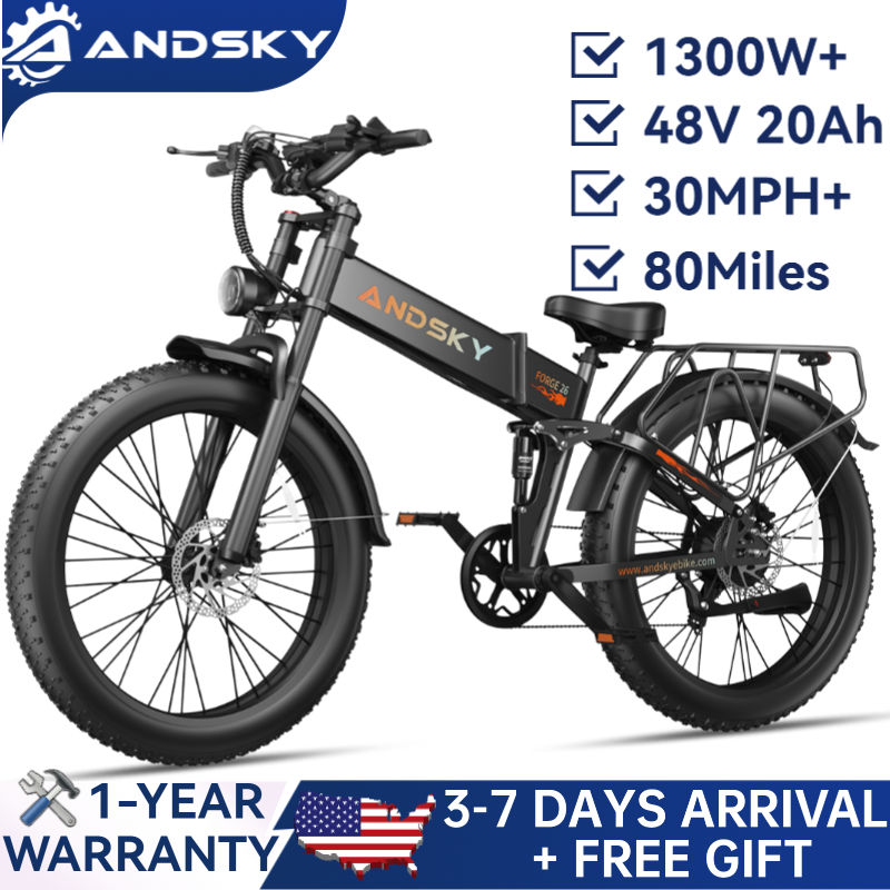 ANDSKY Forge 26 Sepeda Listrik - Commuting On Mountain Bike ulasan dan harga