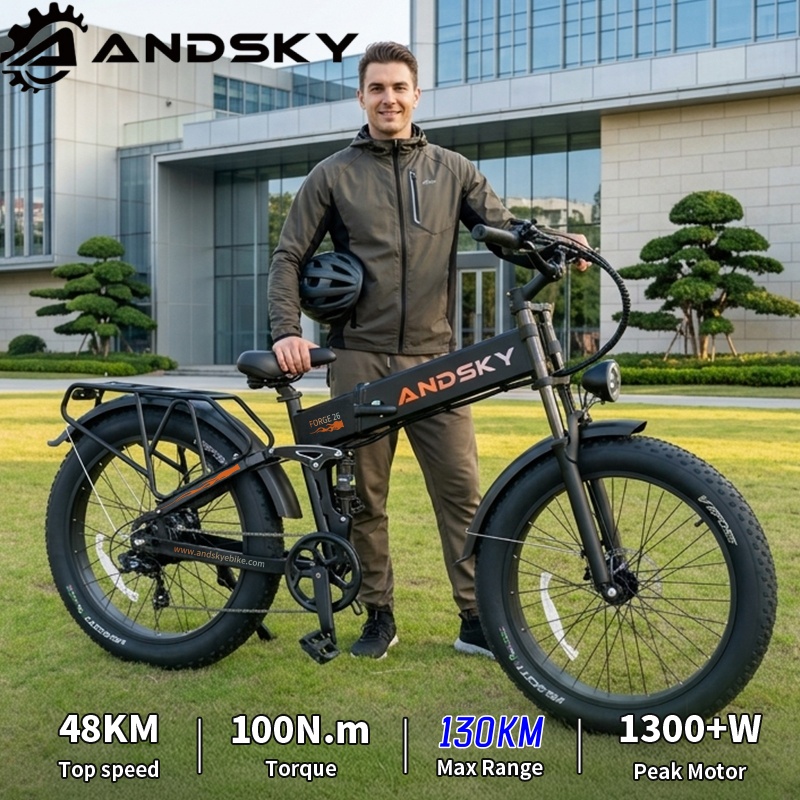 ANDSKY Forge 26 Sepeda Listrik - Commuting On Mountain Bike ulasan dan harga