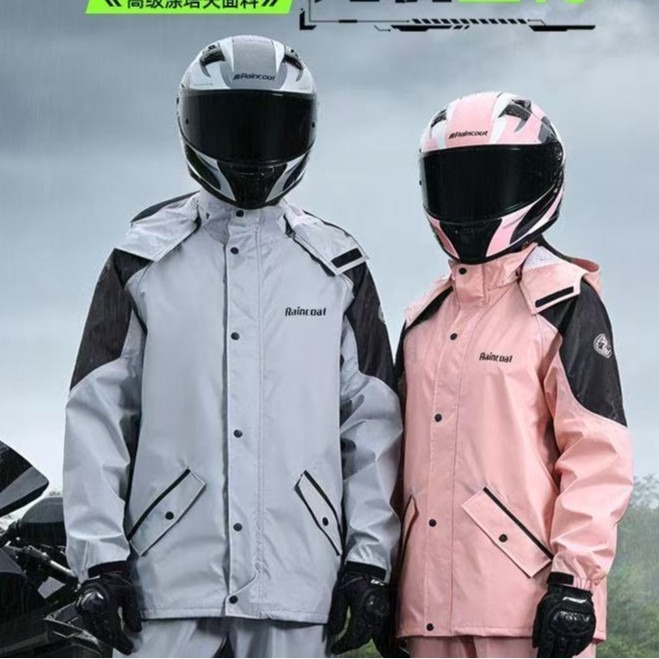 Jas Hujan Motor Sepeda Dewasa  - Cycling Commute Rain ulasan dan harga