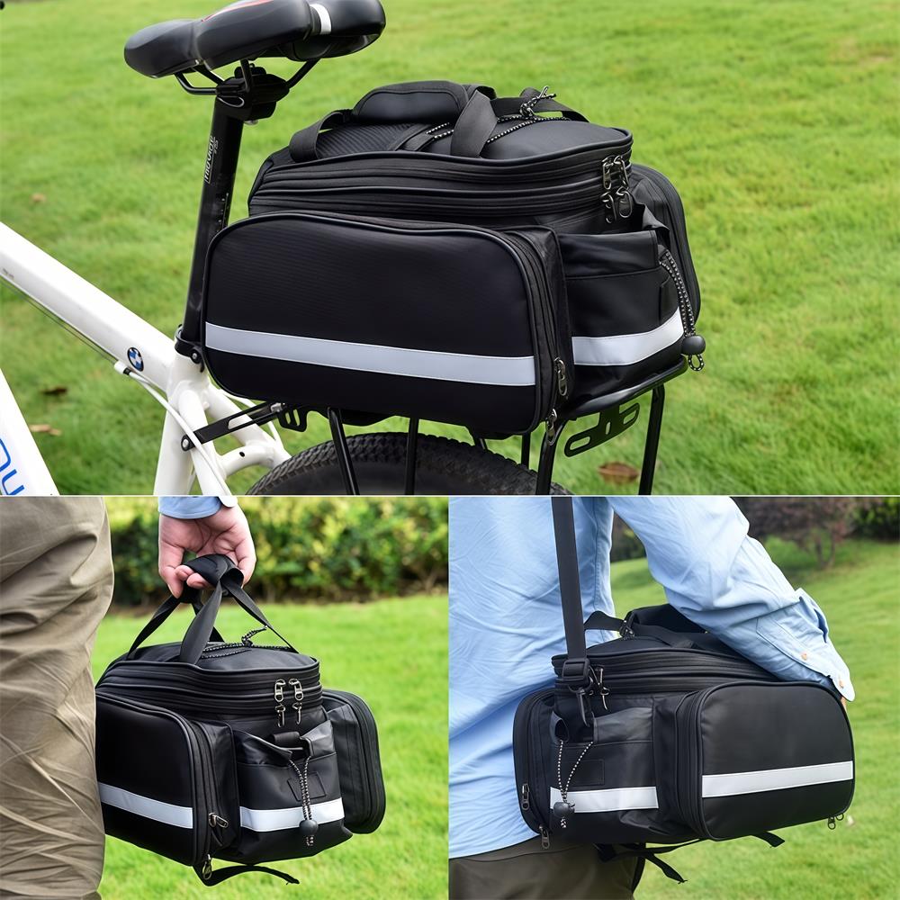Tas Rak Belakang Sepeda, Tas B - Cycling Commute Rain ulasan dan harga