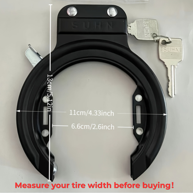 Kunci Sepeda Model Horseshoe u - U Lock Heavy Duty ulasan dan harga