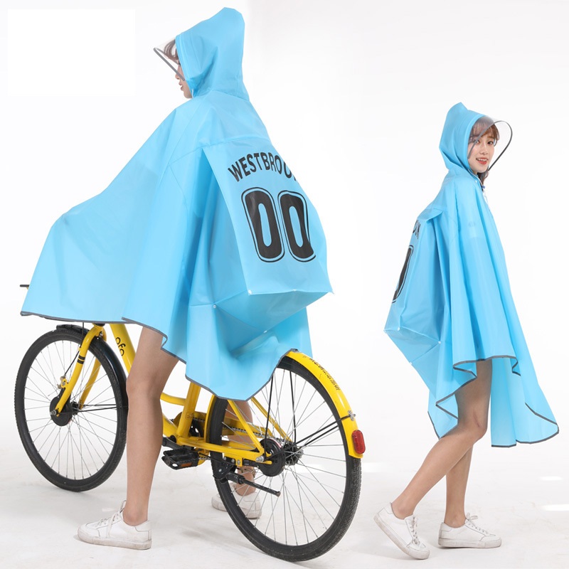 Jas Hujan Bersepeda Dewasa Uni - Cycling Commute Rain ulasan dan harga