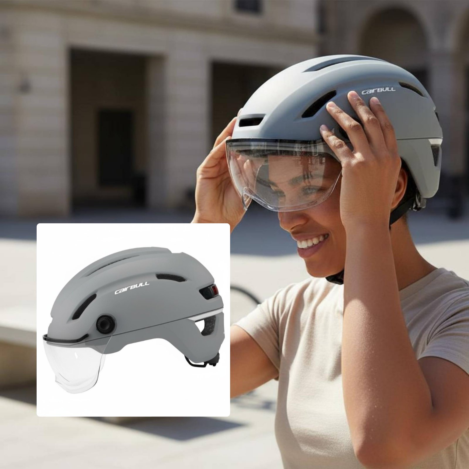 Helm Sepeda Listrik Komuter Be - Cycling Commute Gear ulasan dan harga
