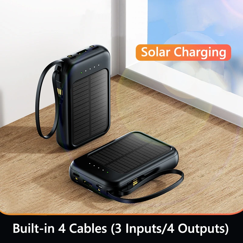Power Bank Tenaga Surya 50000m - Usb Charger Dynamo ulasan dan harga