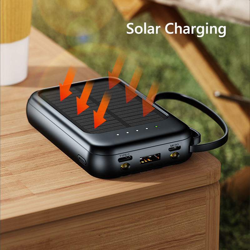 Power Bank Tenaga Surya 50000m - Usb Charger Dynamo ulasan dan harga