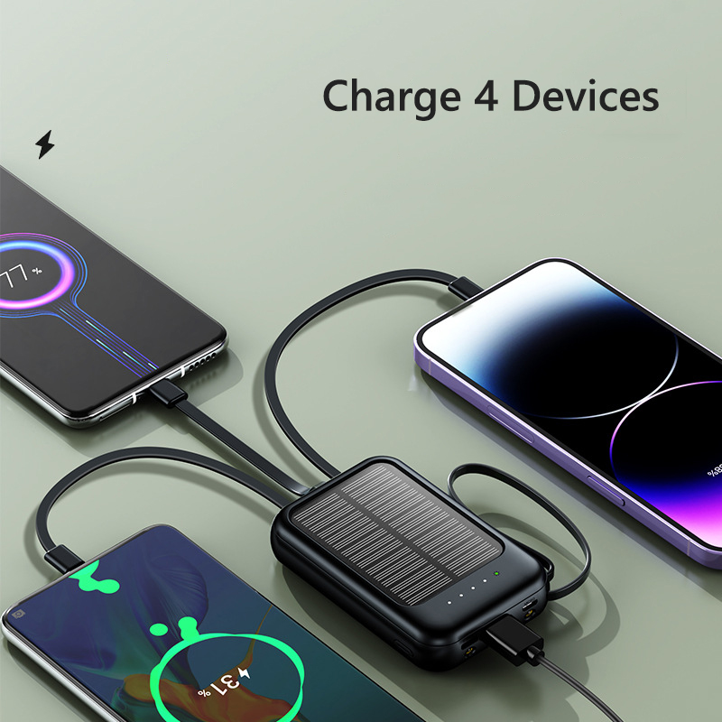 Power Bank Tenaga Surya 50000m - Usb Charger Dynamo ulasan dan harga