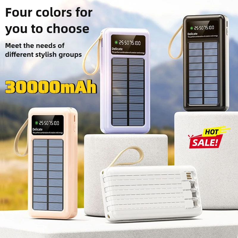 Power Bank Tenaga Surya 20000m - Usb Charger Dynamo ulasan dan harga