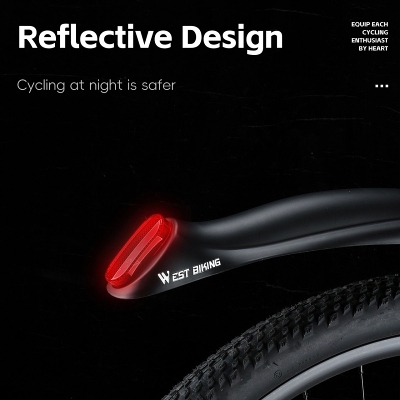 WEST BIKING Set Spatbor Depan  - Fender Mudguard Set ulasan dan harga