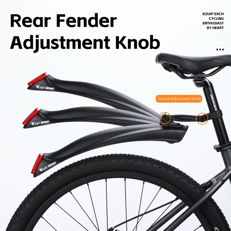 WEST BIKING Set Spatbor Depan  - Fender Mudguard Set ulasan dan harga