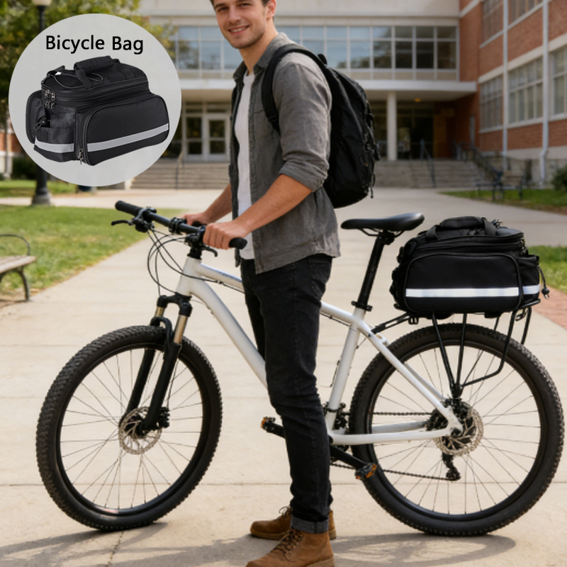 1 Buah Tas Bagasi Sepeda Rak B - Cycling Commute Rain ulasan dan harga