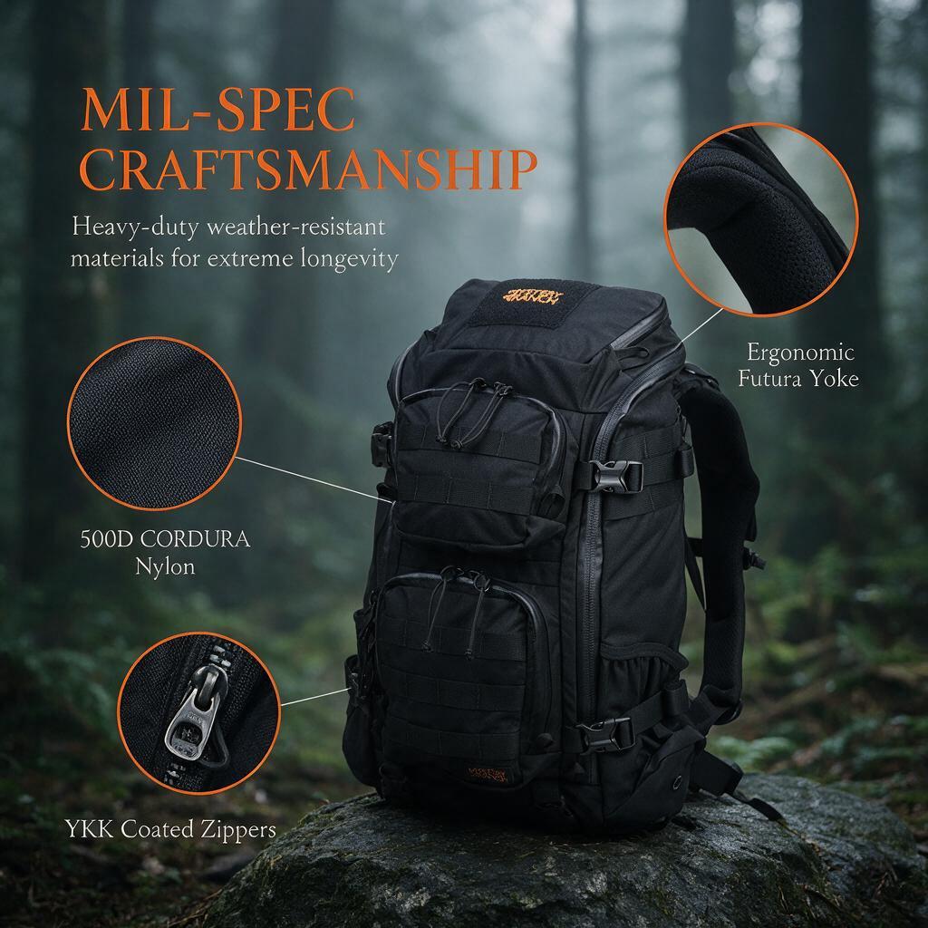 Ransel Taktis Ringan Mystery R - Cycling Commute Backpack ulasan dan harga