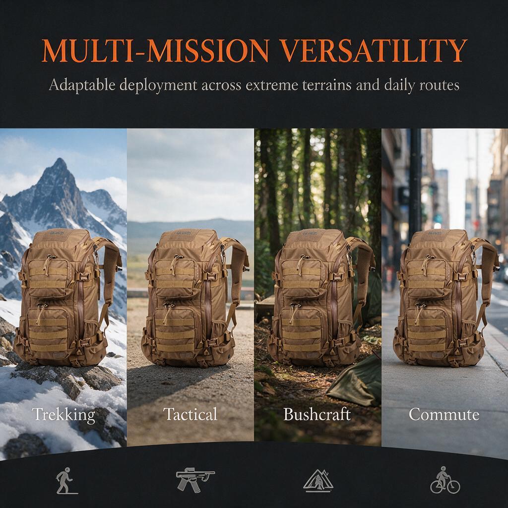 Ransel Taktis Ringan Mystery R - Cycling Commute Backpack ulasan dan harga