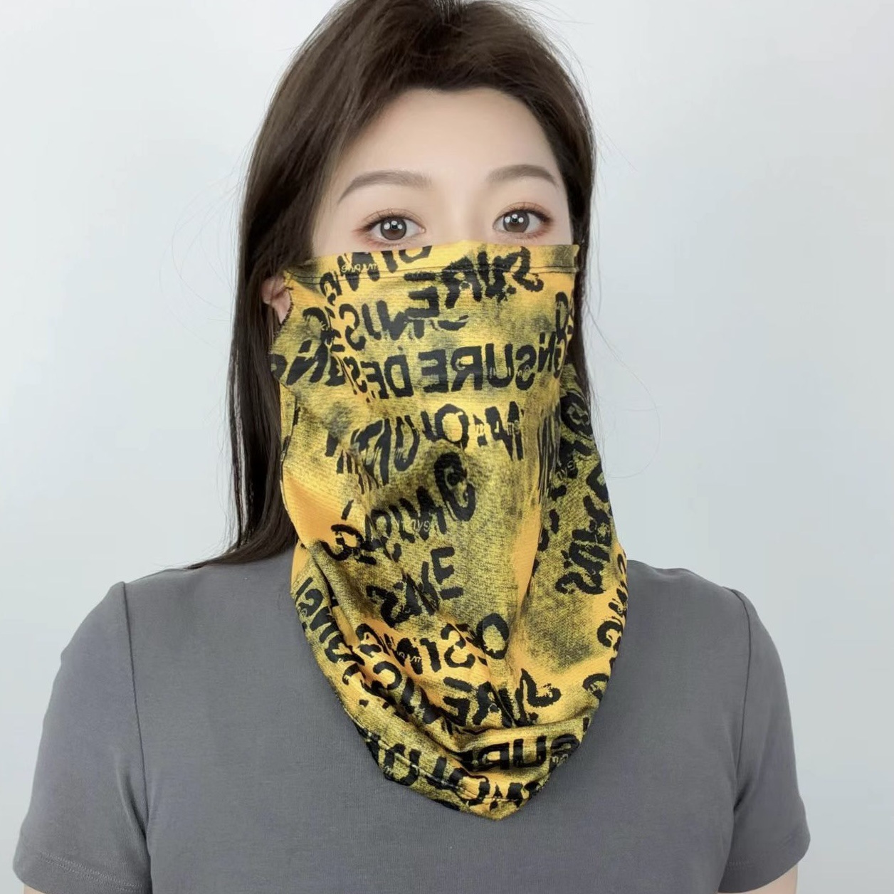 Penutup Wajah Anti UV dengan T - Cycling Loop ulasan dan harga
