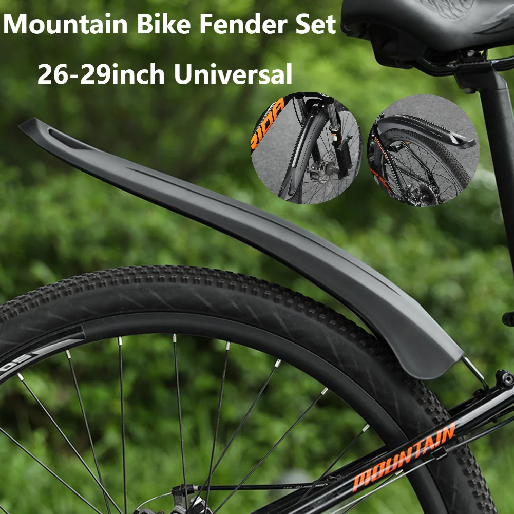 2 Buah Spatbor Sepeda PP Plast - Fender Mudguard Set ulasan dan harga