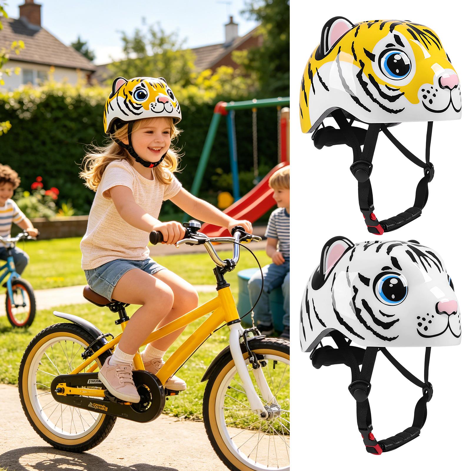 Helm Anak Pola Harimau Perleng - Cycling Commute Gear ulasan dan harga