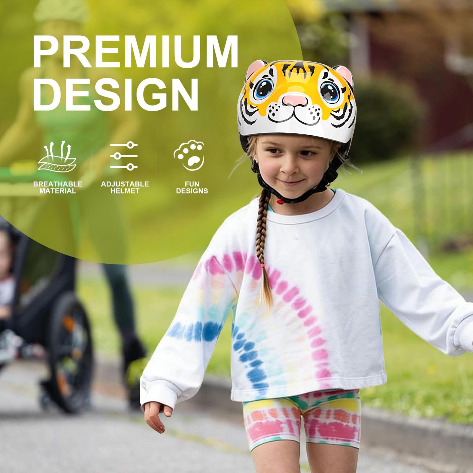 Helm Anak Pola Harimau Perleng - Cycling Commute Gear ulasan dan harga