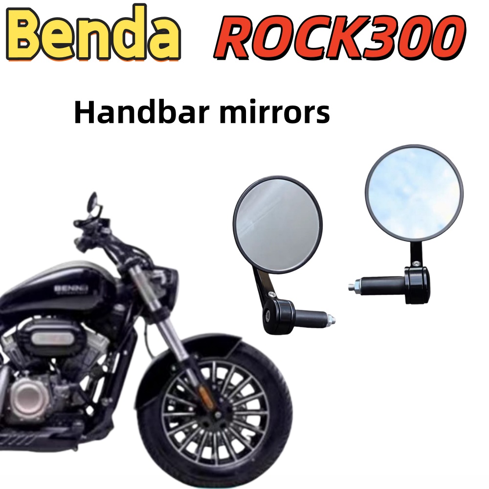 Kaca spion Benda Grey Stone RO - Mirror Handlebar Convex ulasan dan harga