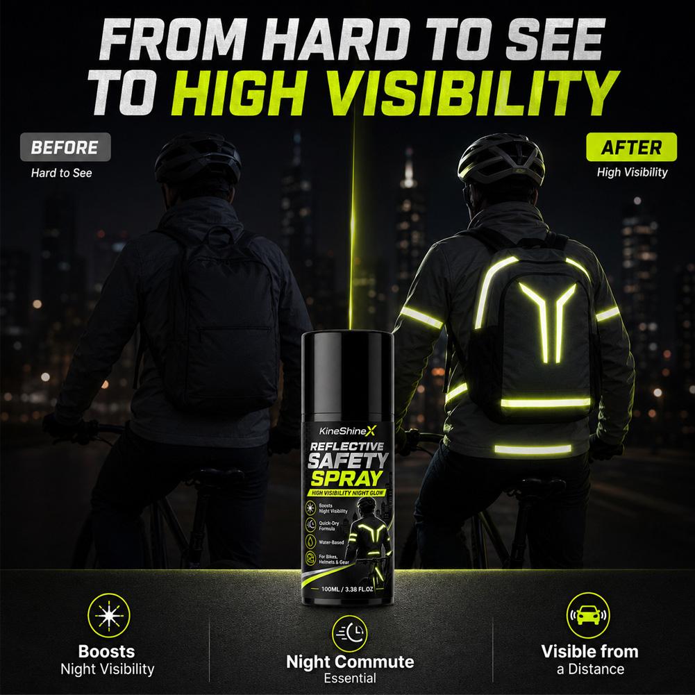 Semprotan Reflektif Keselamata - Cycling Commute Gear ulasan dan harga