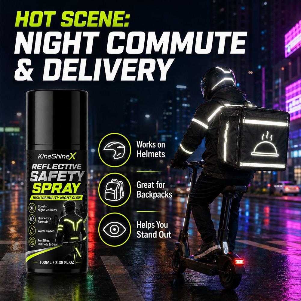 Semprotan Reflektif Keselamata - Cycling Commute Gear ulasan dan harga